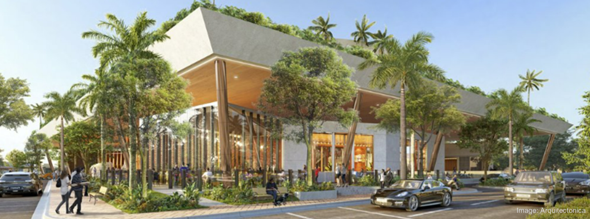Aventura Food Hall Planned For 2777 N.E. 185th St_Image Credit Architectonica 1170x435